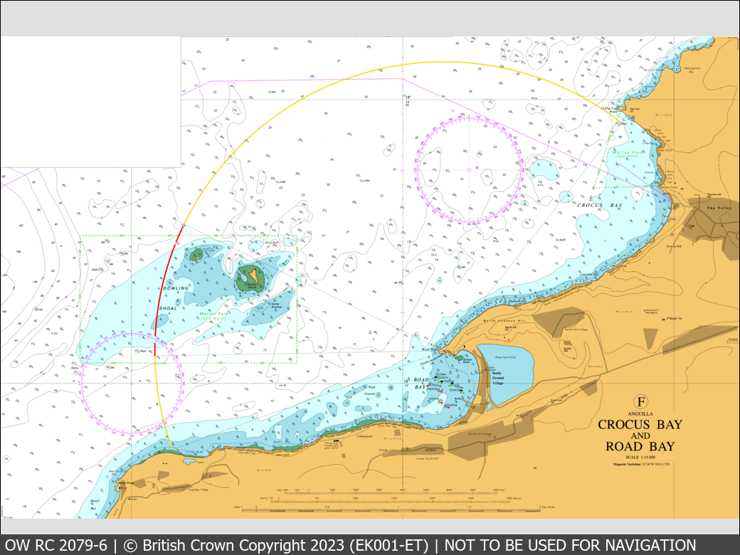 OceanWise Raster Chart 2079 panels