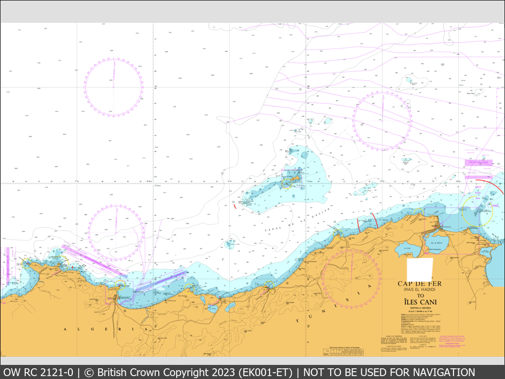 UKHO Raster Chart 2121