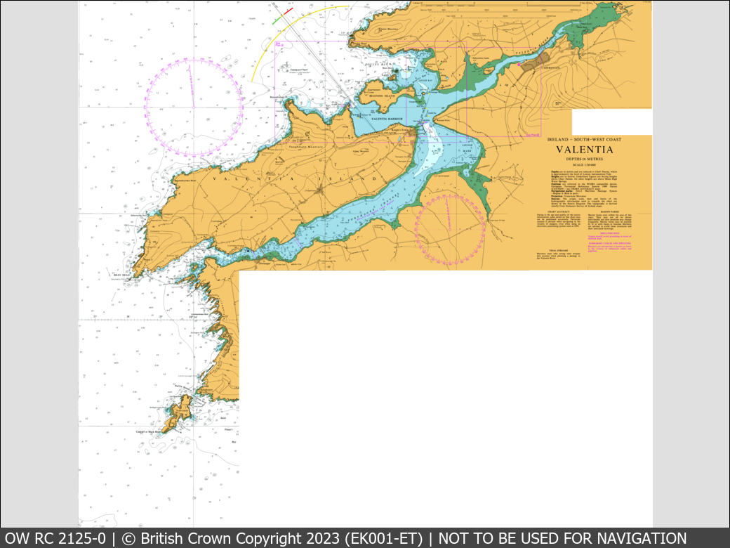 UKHO Raster Chart 2125