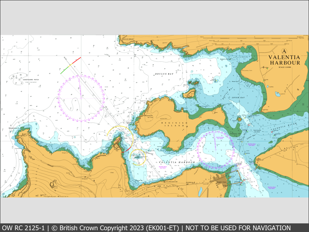 OceanWise Raster Chart 2125 panels