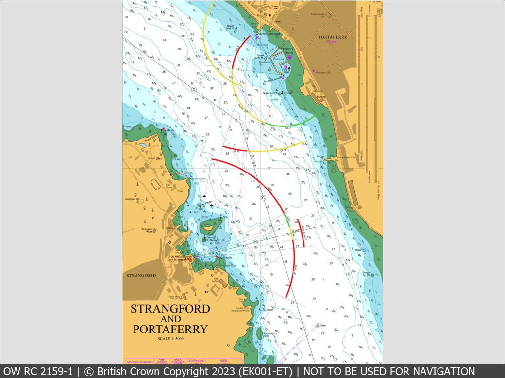 OceanWise Raster Chart 2159 panels