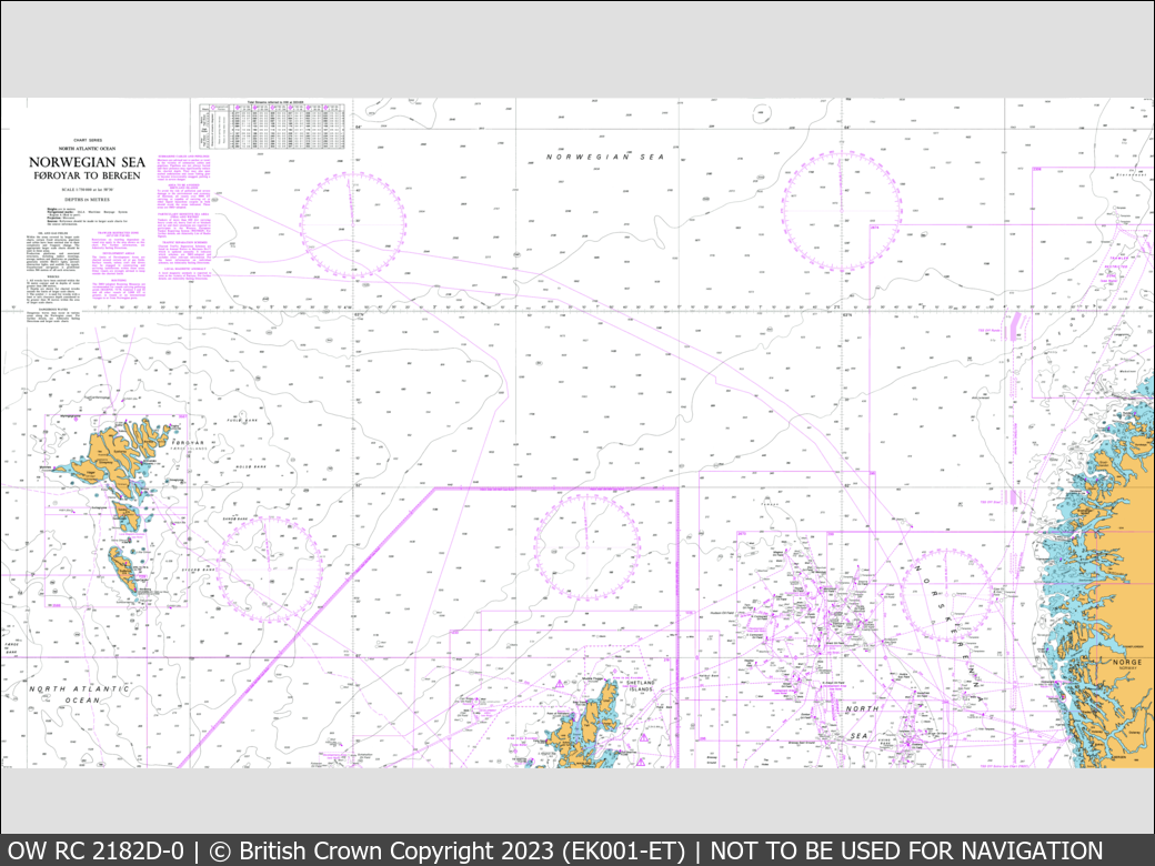 UKHO Raster Chart 2182D