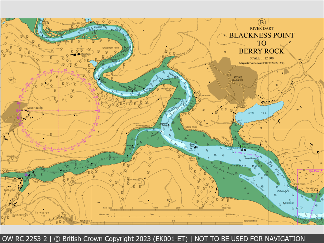 OceanWise Raster Chart 2253 panels