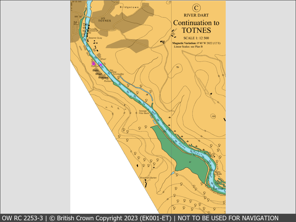 OceanWise Raster Chart 2253 panels