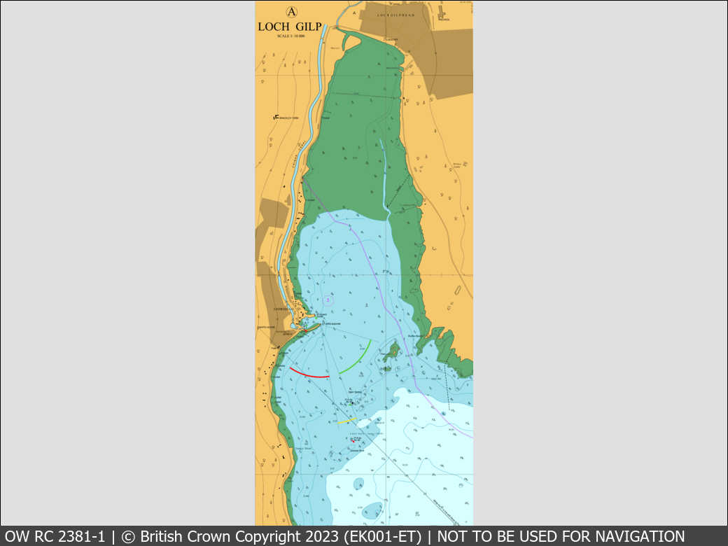 OceanWise Raster Chart 2381 panels