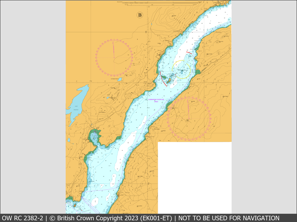 OceanWise Raster Chart 2382 panels