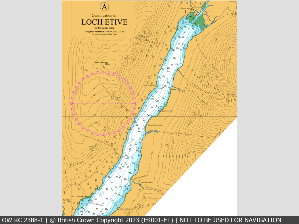 OceanWise Raster Chart 2388 panels