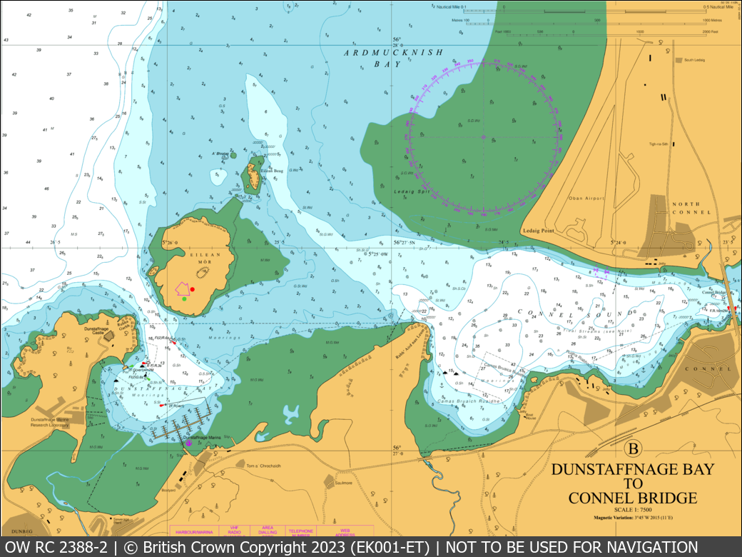 OceanWise Raster Chart 2388 panels