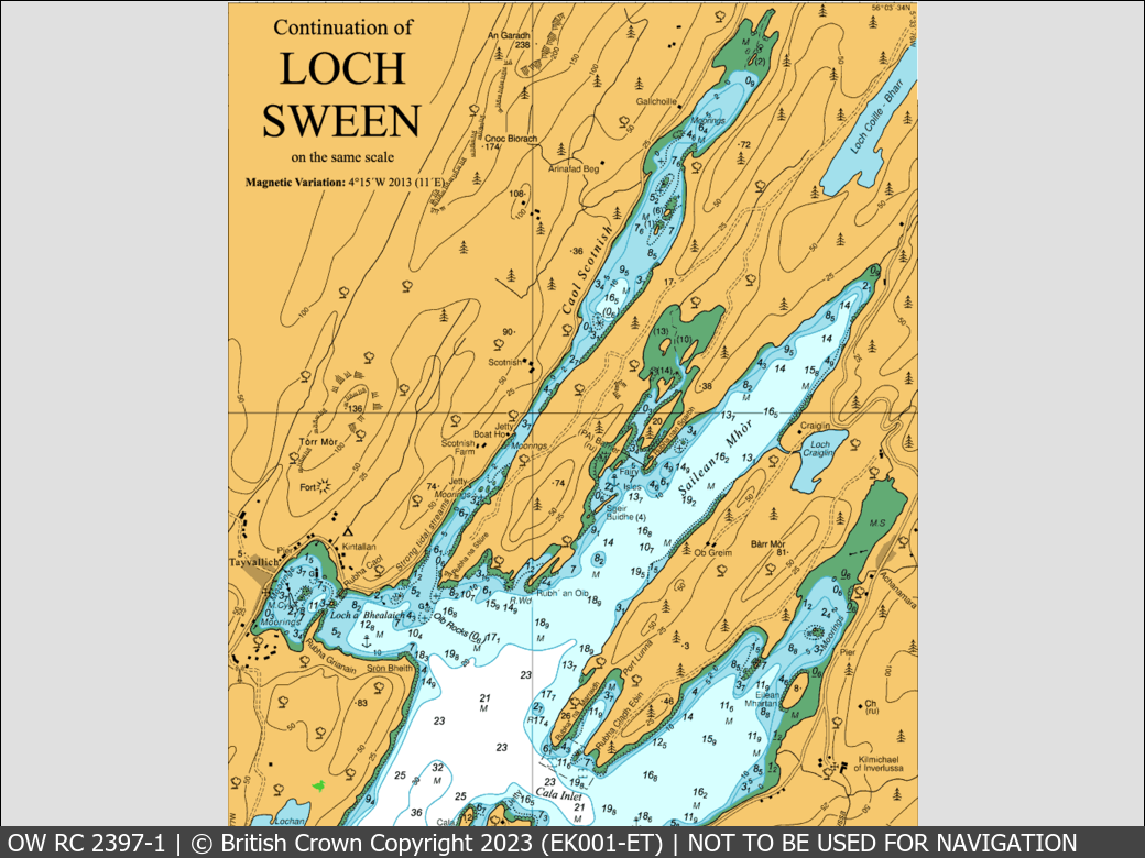 OceanWise Raster Chart 2397 panels