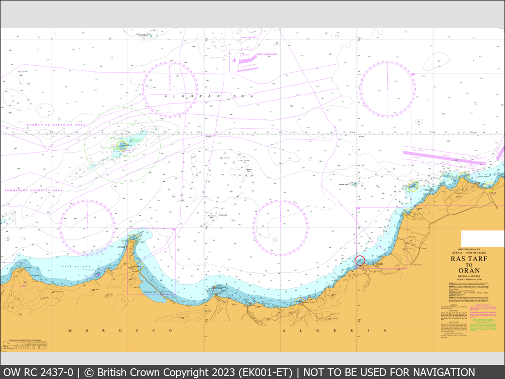 UKHO Raster Chart 2437