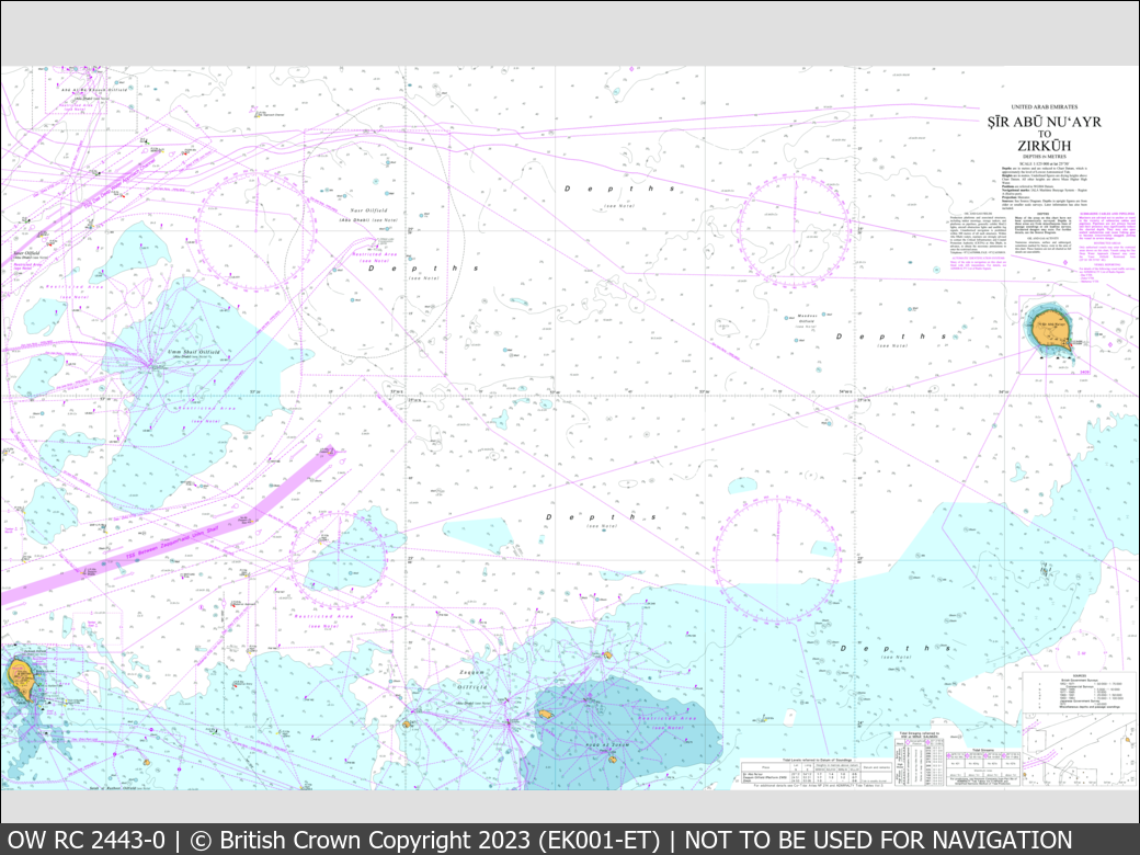 UKHO Raster Chart 2443