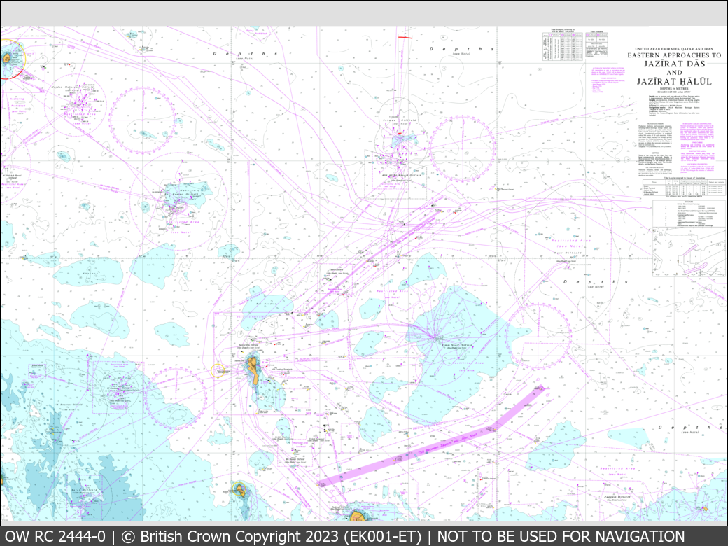 UKHO Raster Chart 2444