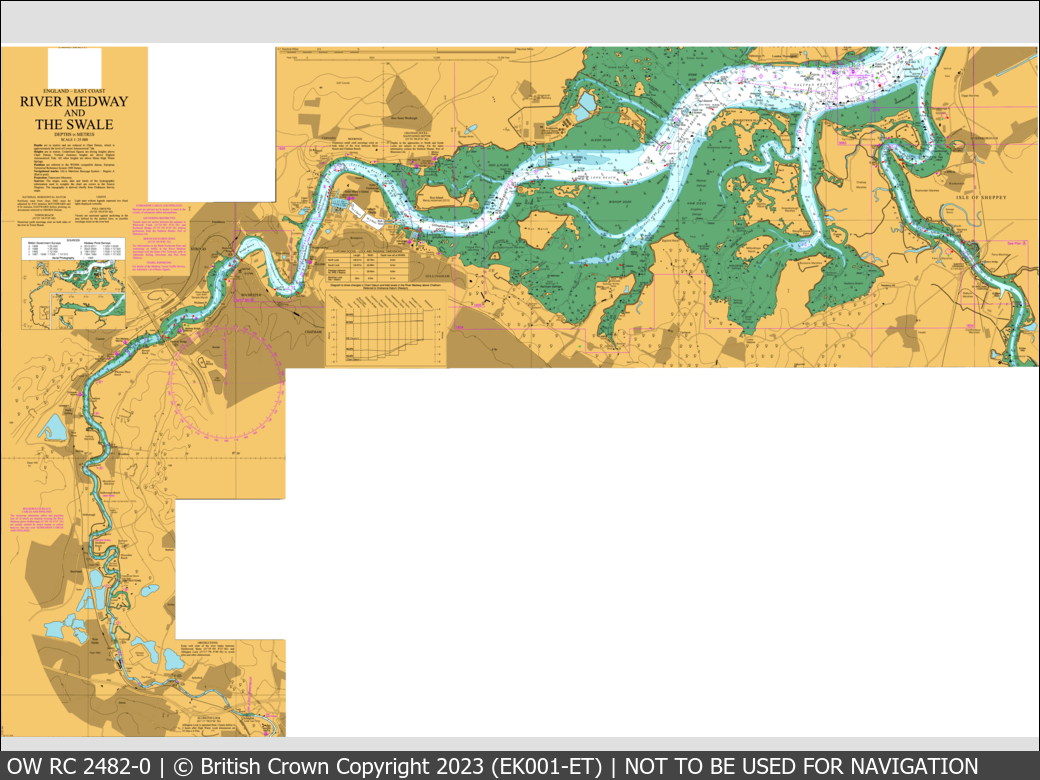 UKHO Raster Chart 2482