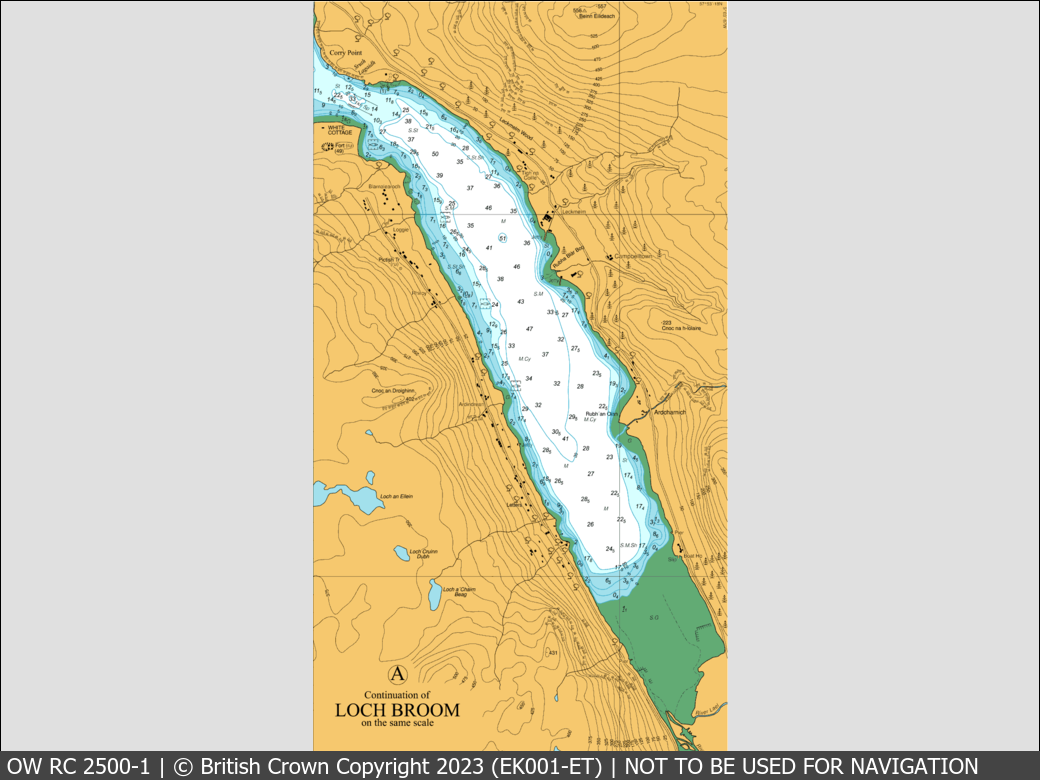 OceanWise Raster Chart 2500 panels