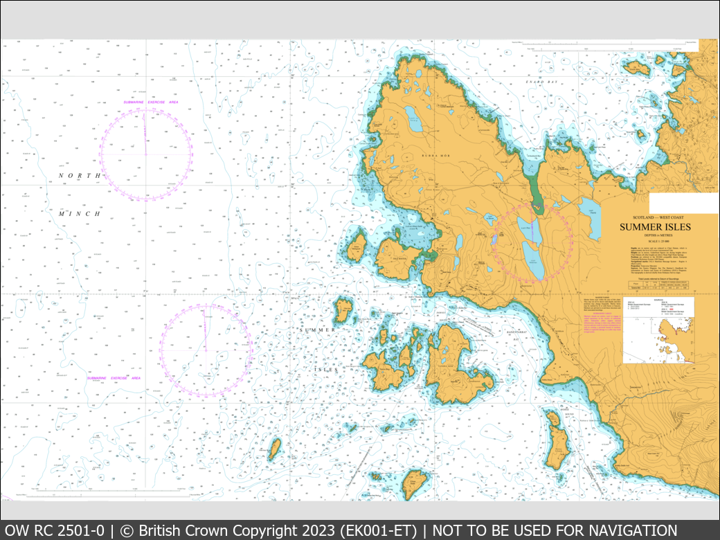 UKHO Raster Chart 2501