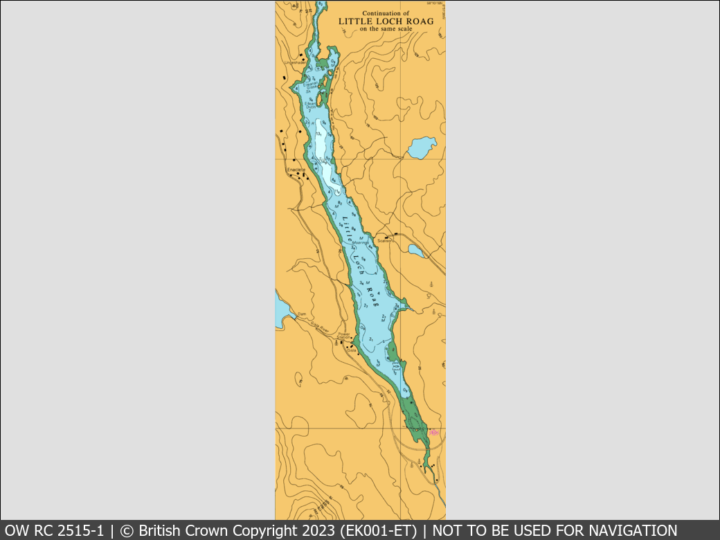 OceanWise Raster Chart 2515 panels