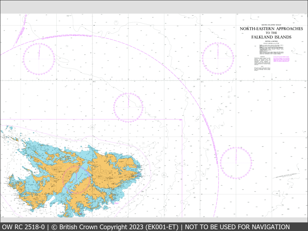 UKHO Raster Chart 2518