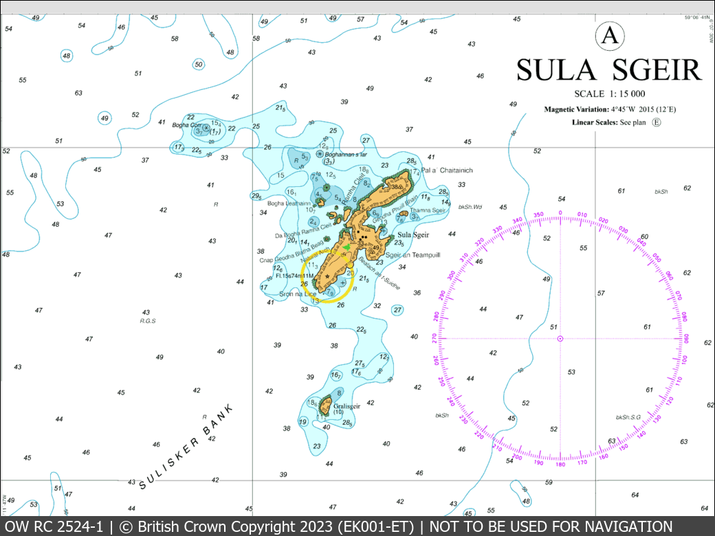 UKHO Raster Chart 2524