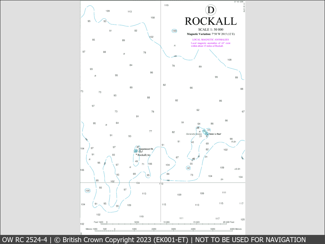 OceanWise Raster Chart 2524 panels