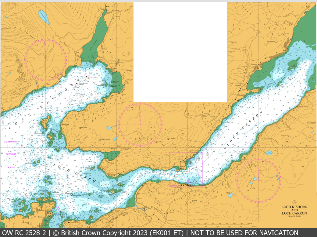 OceanWise Raster Chart 2528 panels