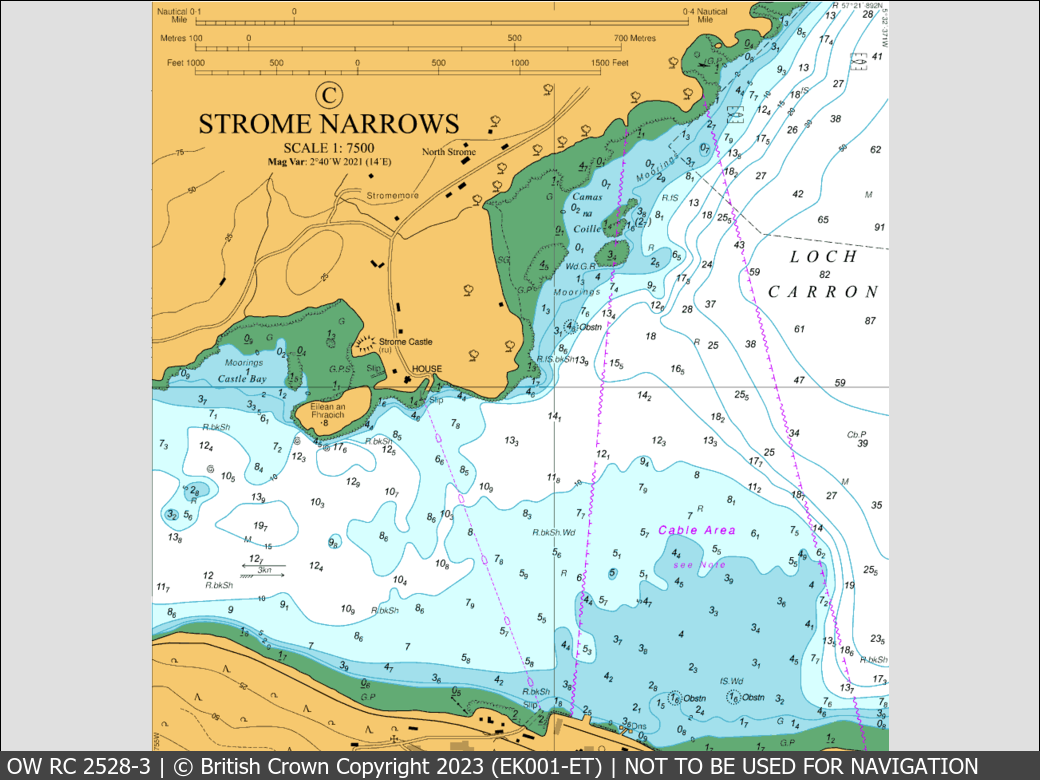 OceanWise Raster Chart 2528 panels