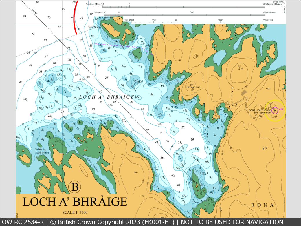 OceanWise Raster Chart 2534 panels