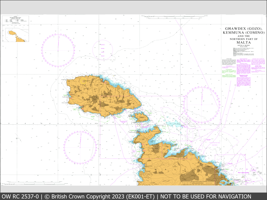 UKHO Raster Chart 2537