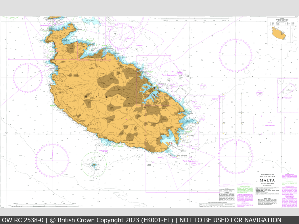 UKHO Raster Chart 2538