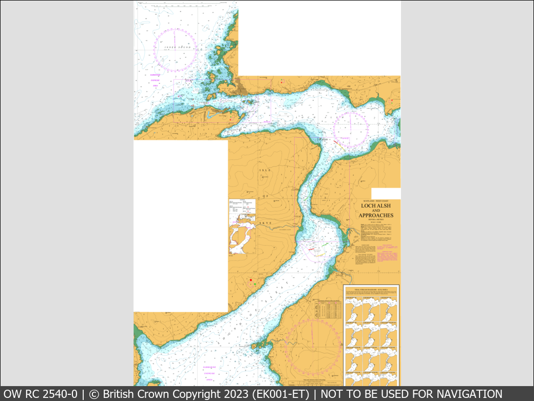 UKHO Raster Chart 2540