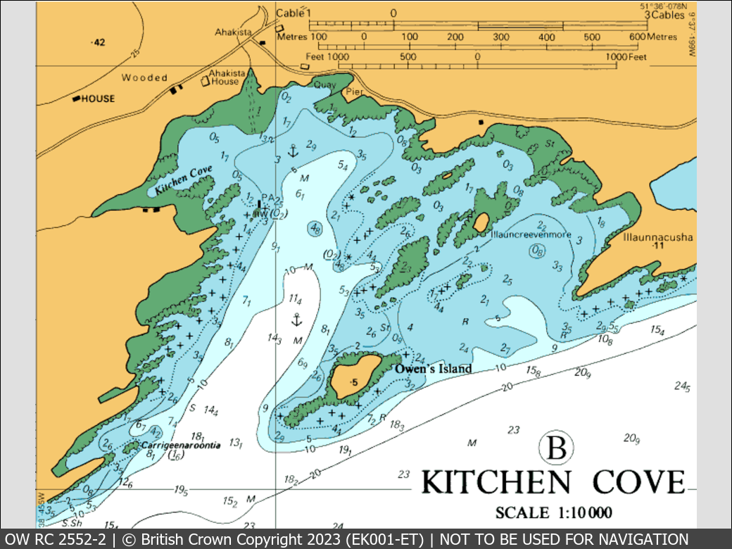 OceanWise Raster Chart 2552 panels