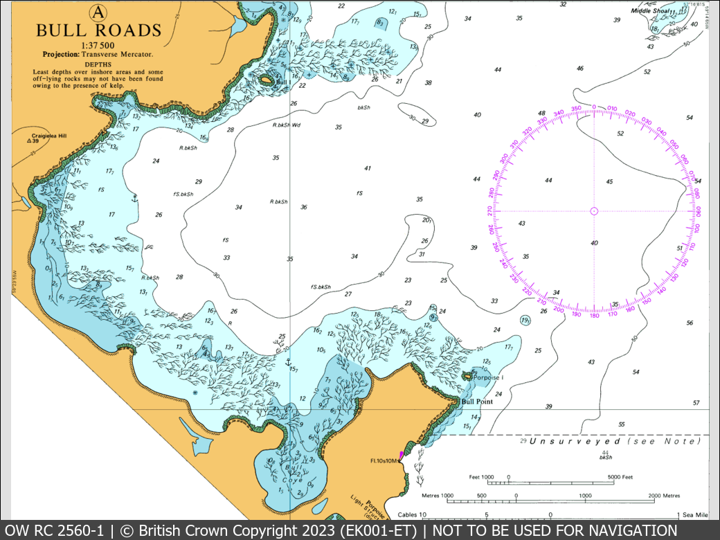 OceanWise Raster Chart 2560 panels