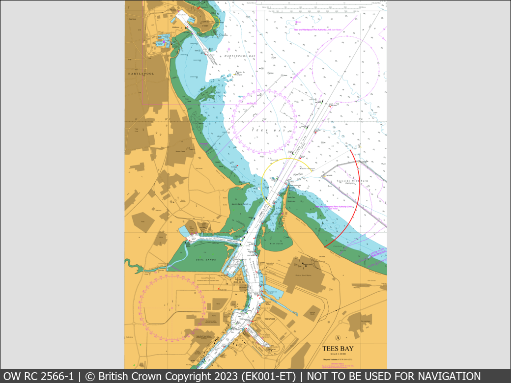 UKHO Raster Chart 2566