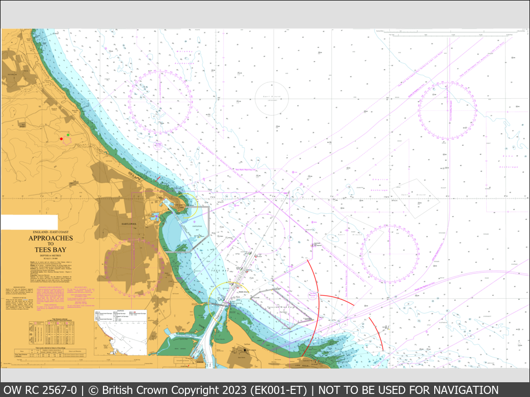 UKHO Raster Chart 2567