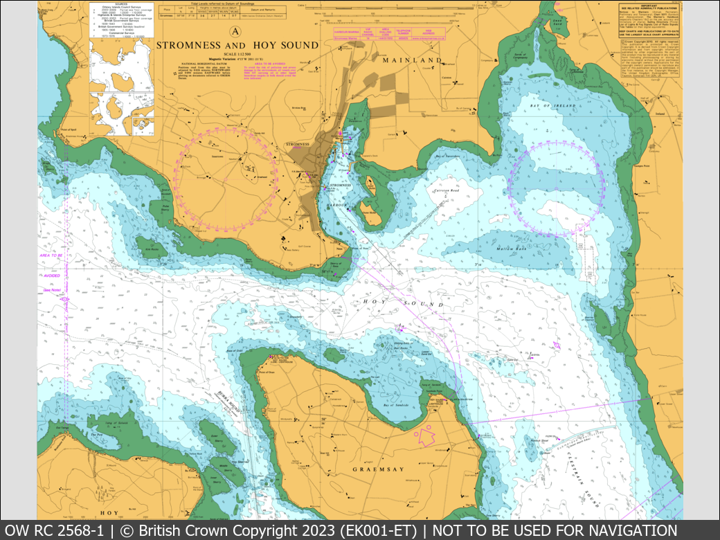 UKHO Raster Chart 2568