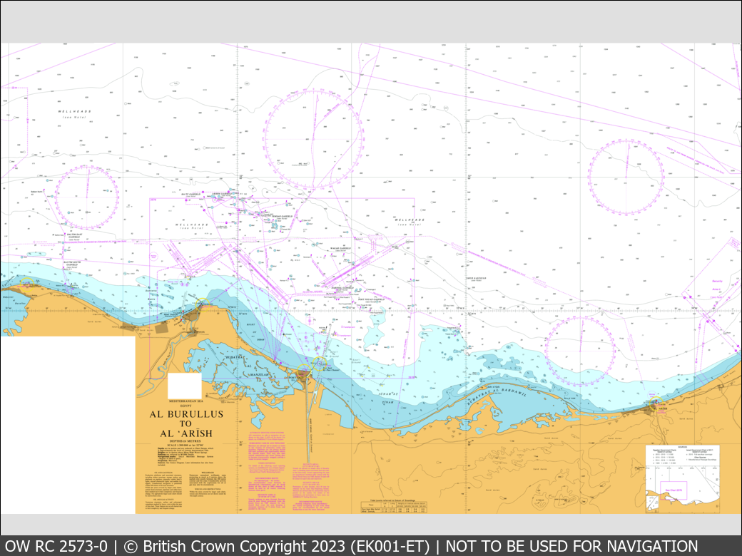 UKHO Raster Chart 2573