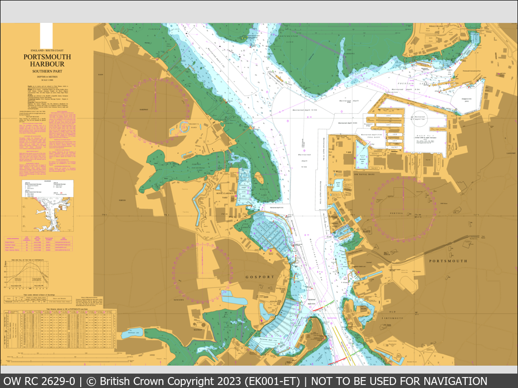 UKHO Raster Chart 2629