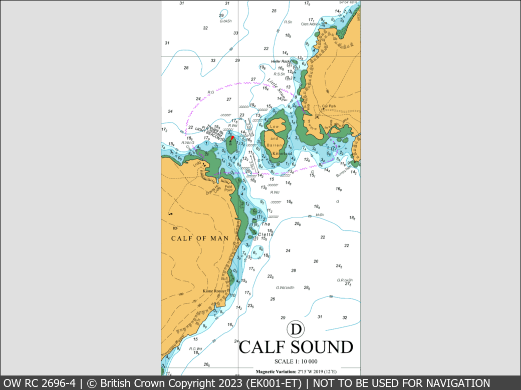 OceanWise Raster Chart 2696 panels