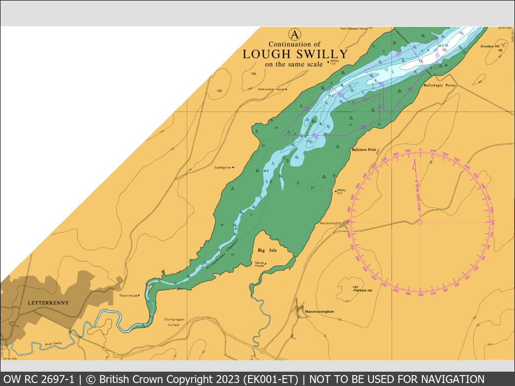 OceanWise Raster Chart 2697 panels