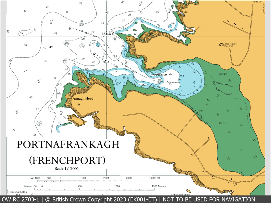 OceanWise Raster Chart 2703 panels