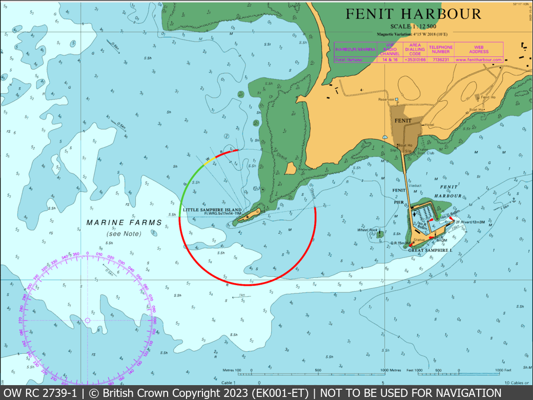 OceanWise Raster Chart 2739 panels