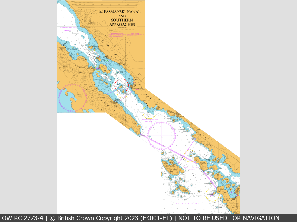 OceanWise Raster Chart 2773 panels