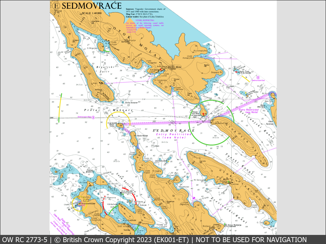 OceanWise Raster Chart 2773 panels