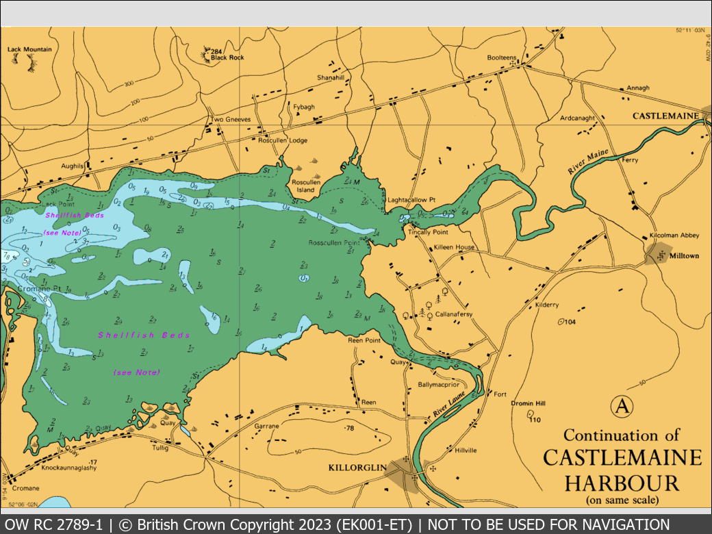 OceanWise Raster Chart 2789 panels