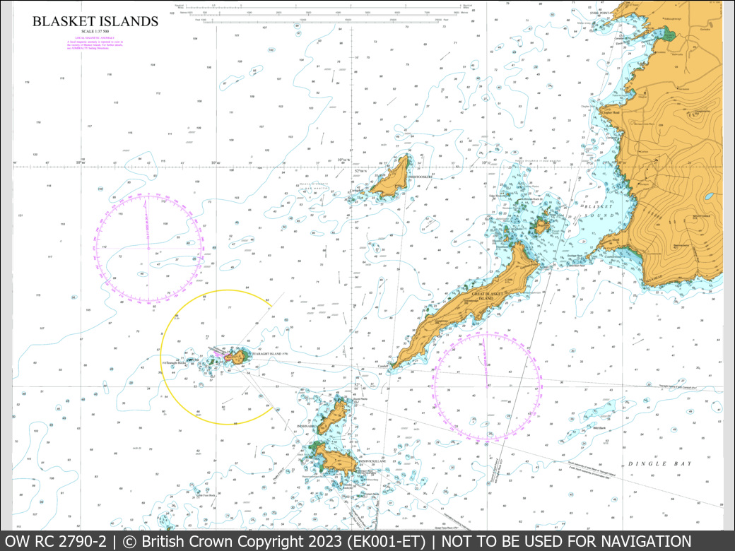 OceanWise Raster Chart 2790 panels