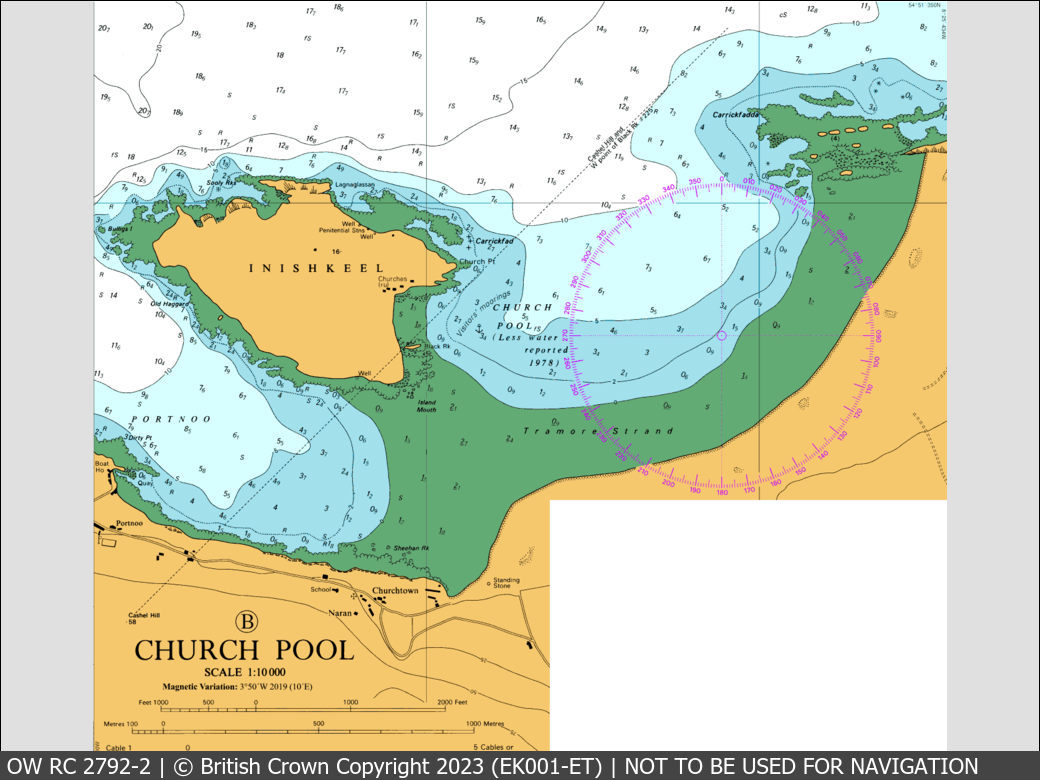 OceanWise Raster Chart 2792 panels