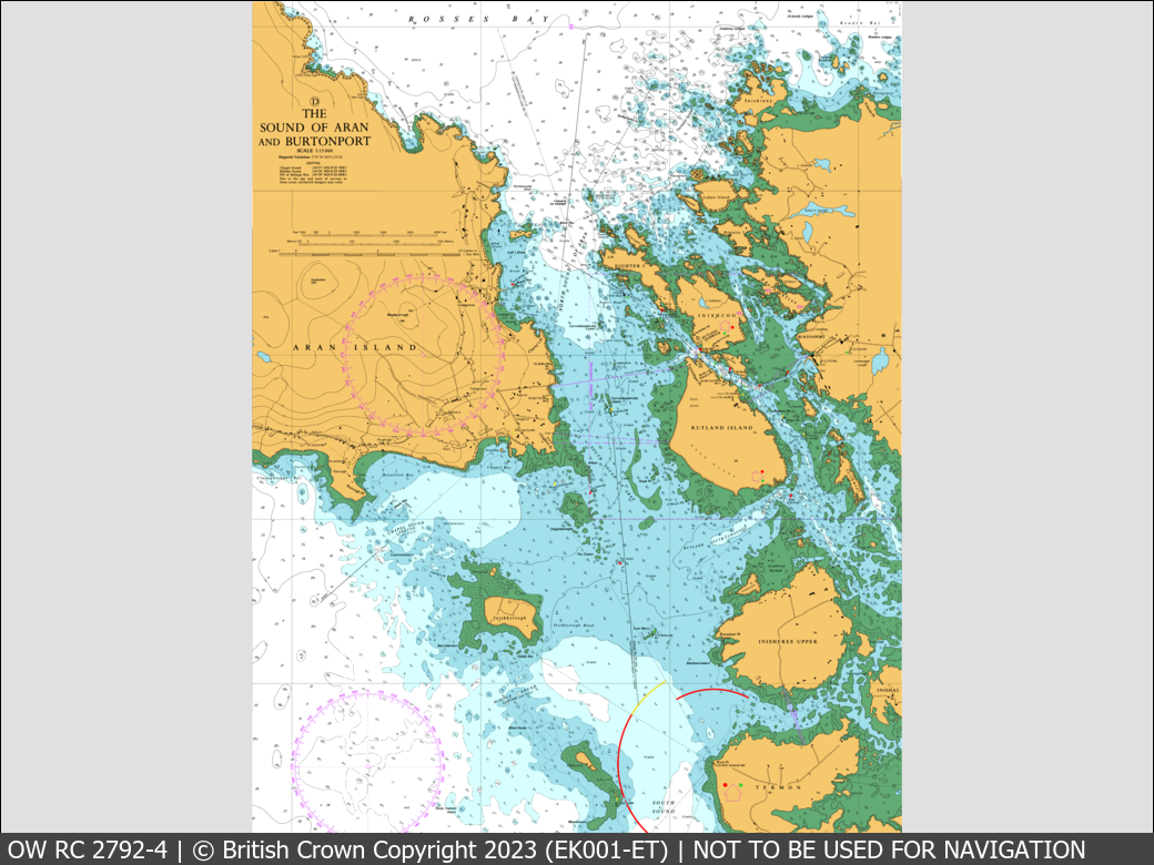 OceanWise Raster Chart 2792 panels