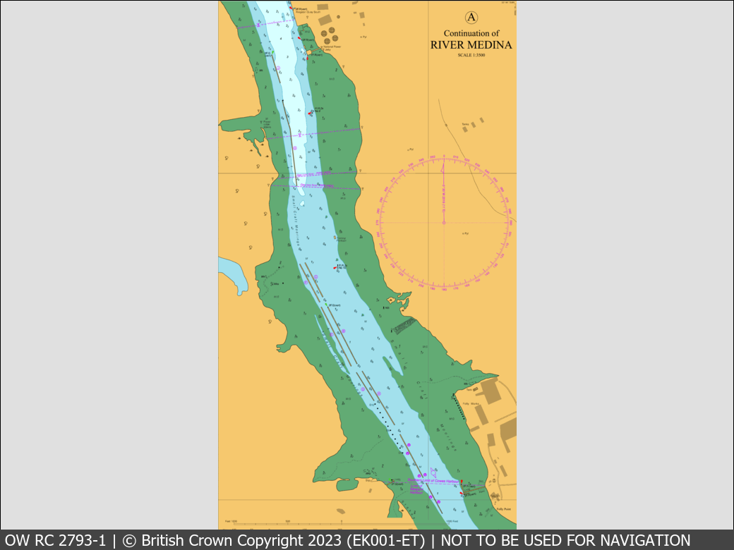 OceanWise Raster Chart 2793 panels