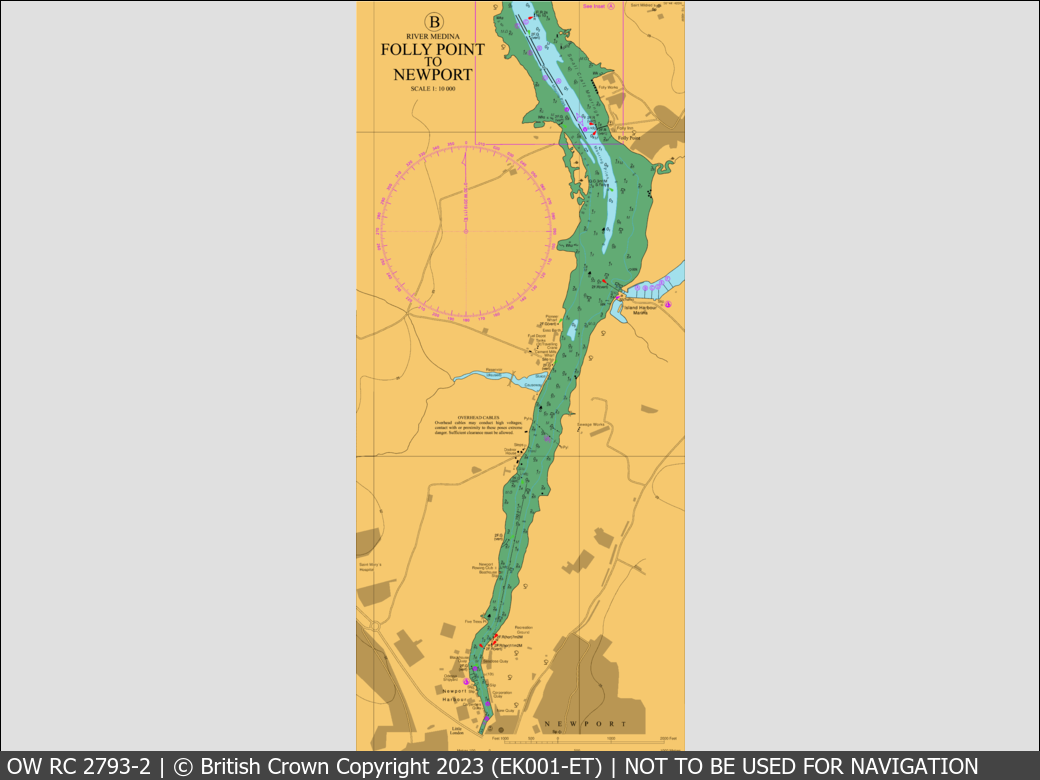 OceanWise Raster Chart 2793 panels