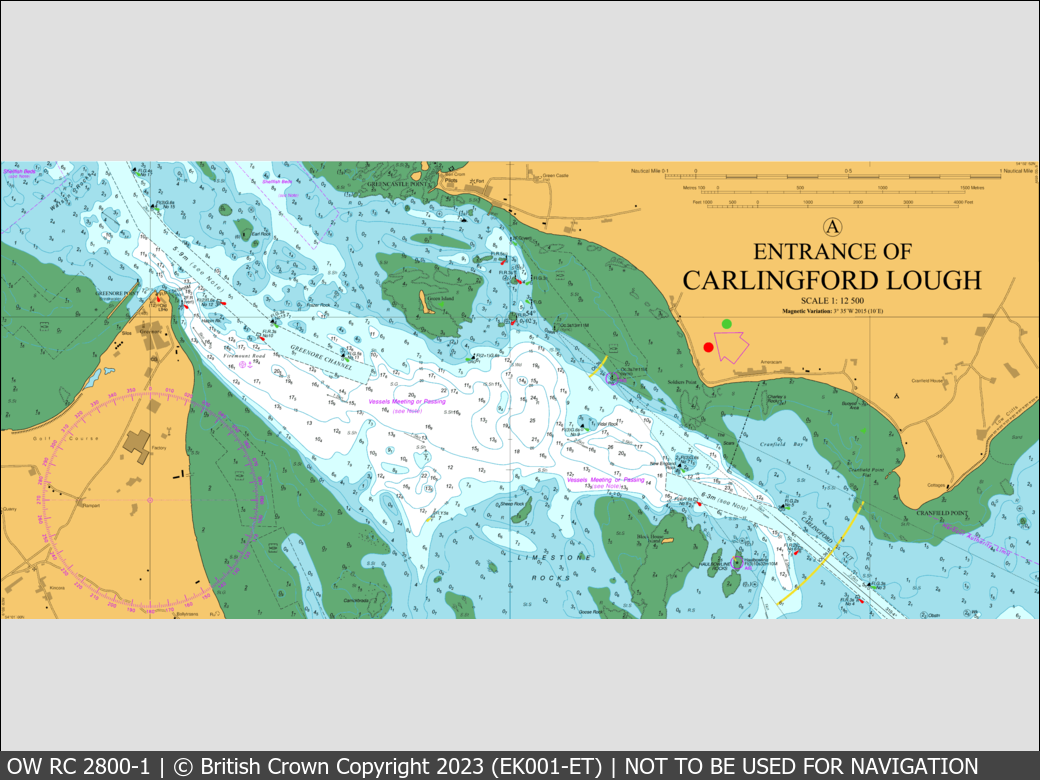 OceanWise Raster Chart 2800 panels