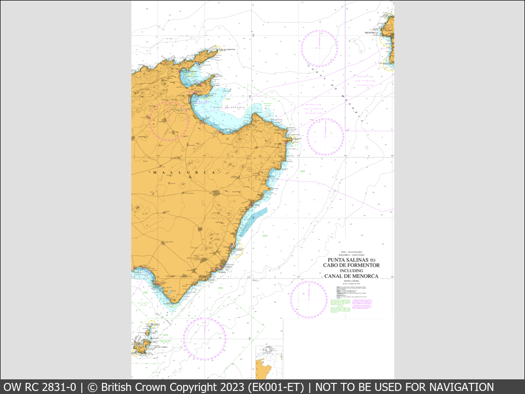 UKHO Raster Chart 2831